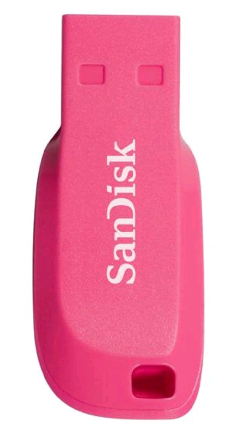 Memoria Flash Sandisk 16Gb Usb 2.0 Color Rosa (Sdcz50C-016G-B35Pe)