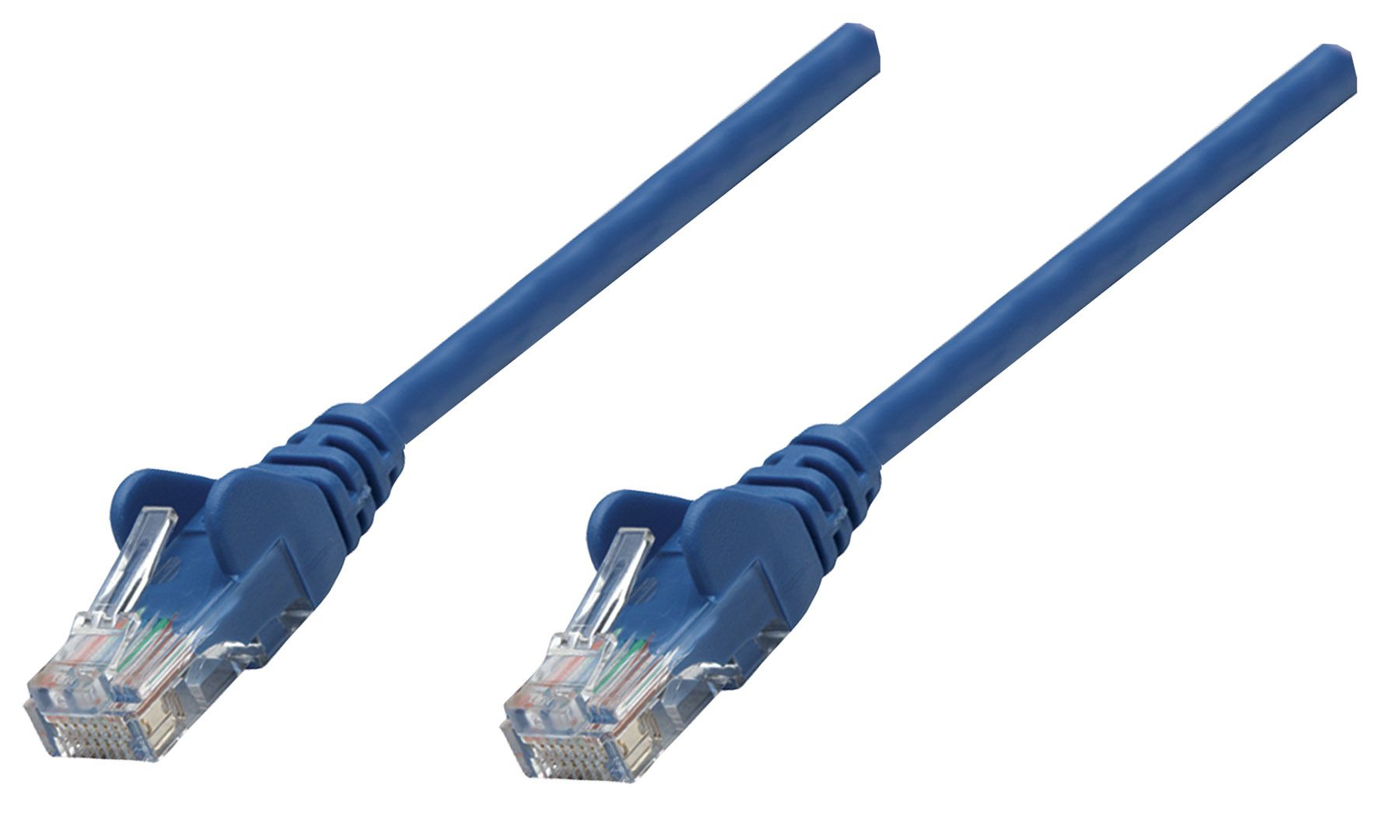 Cable De Red Cat6A S/Ftp Intellinet 741538-90 Cm Rj-45 Rj-45 M/M Azul