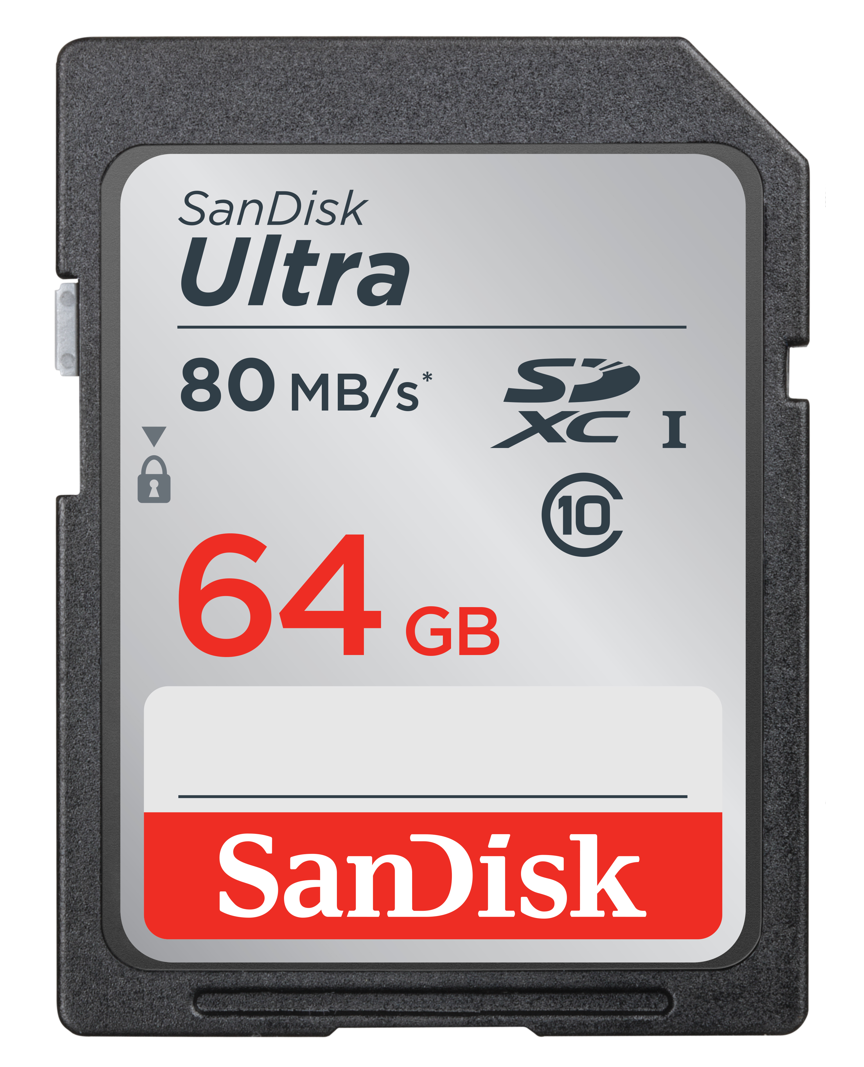 Memoria Sd Sandisk Ultra 64Gb Sdhc C10 U1 (Sdsdunc-064G-Gn6In) 80Mb/S