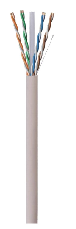 Cable Utp Wam Cat6-Gris 305 M Gris Interior 30 Cobre