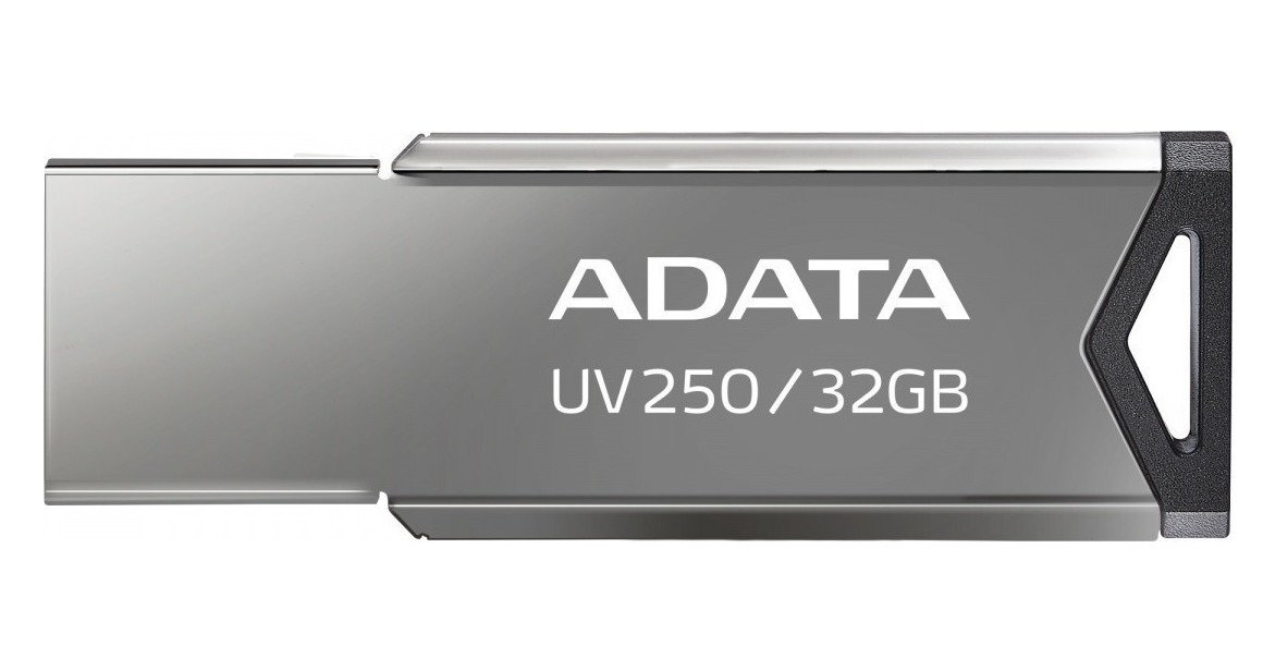 Memoria Flash Adata Uv250 32Gb Usb 2.0 Plata (Auv250-32G-Rbk)
