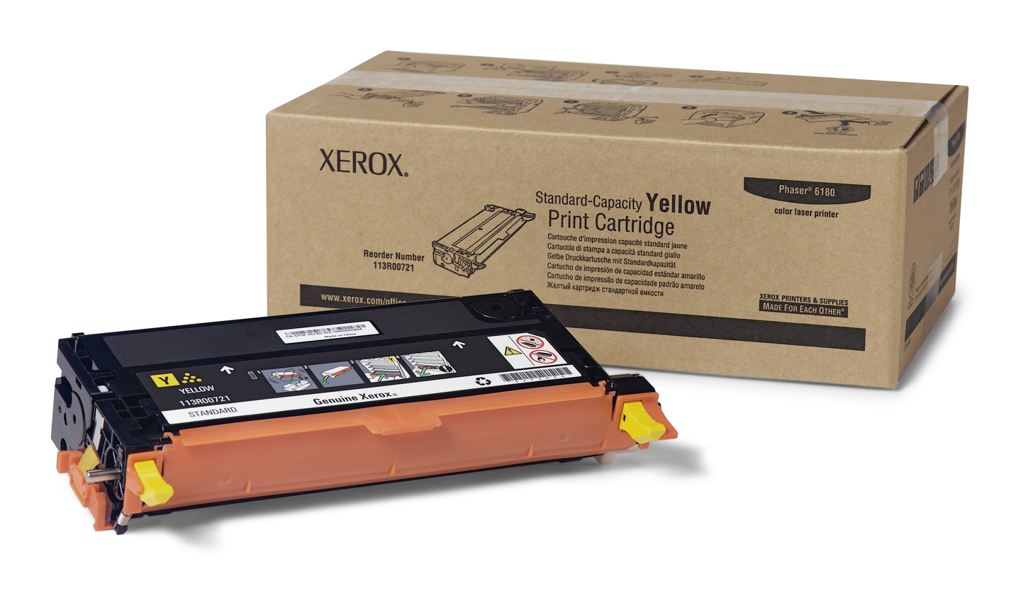Toner Cartucho Xerox 113R00721 2000 Paginas Color Amarillo