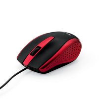 Mouse Verbatim Optico Usb Bravo Para Win/Mac Rojo/Negro 99742