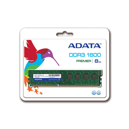 Memoria Ddr3L Adata 8Gb 1600Mhz Udimm (Addu1600W8G11-S)
