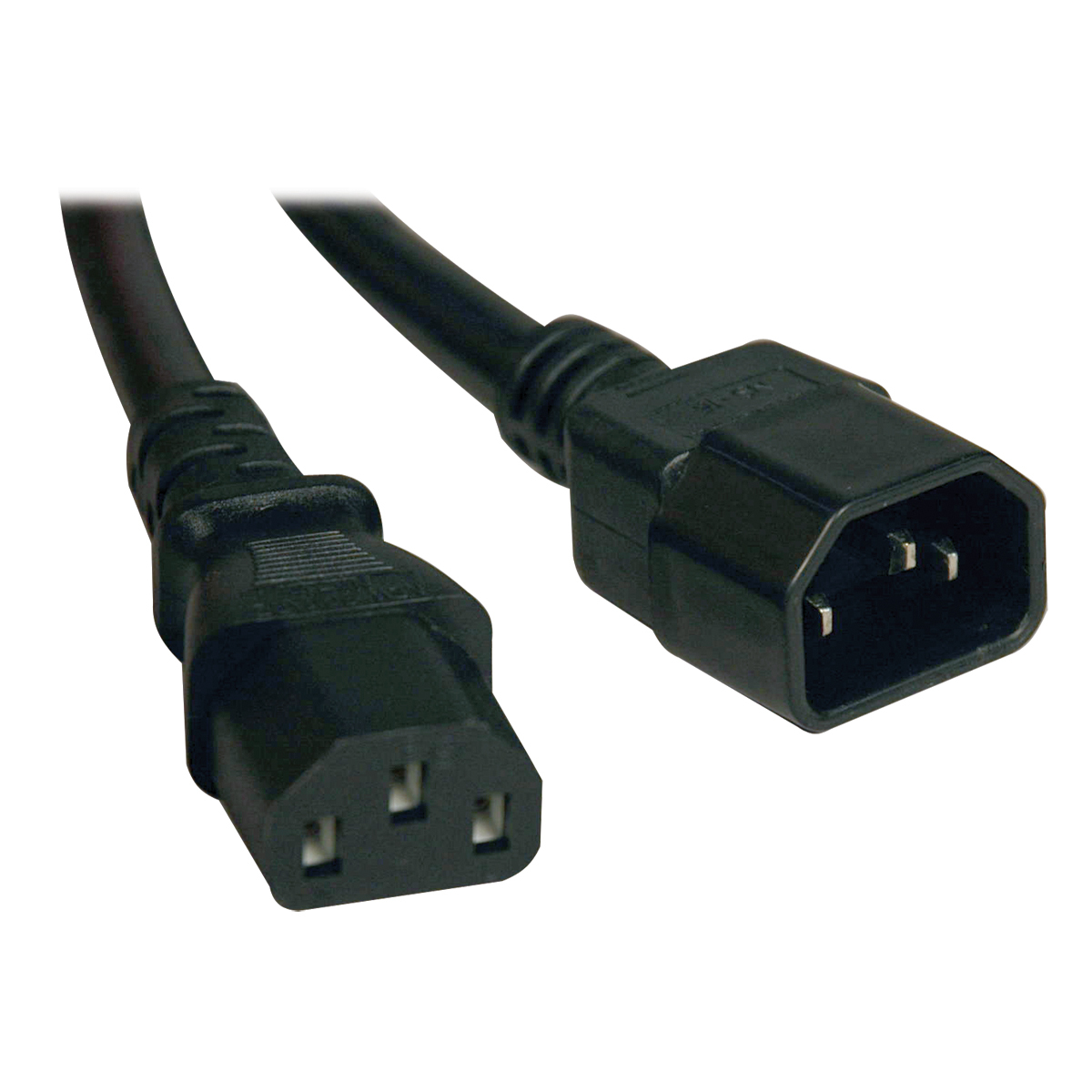 Cable De Poder Tripp Lite C14 Coupler Macho - C13 Coupler Hembra 61Cm