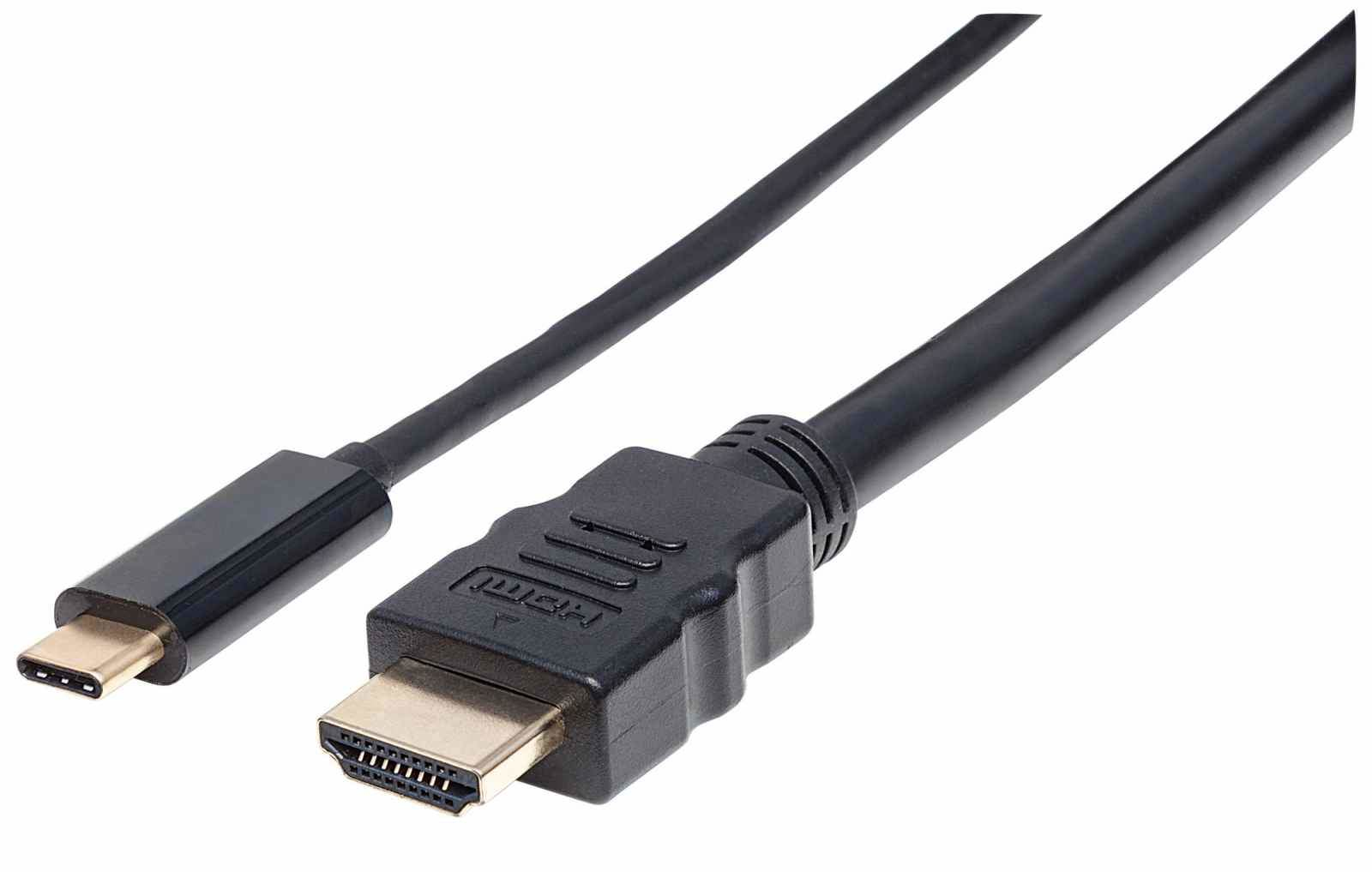 Cable Adaptador Manhattan Usb-C 3.1 A Hdmi 2.0M 4K 151764