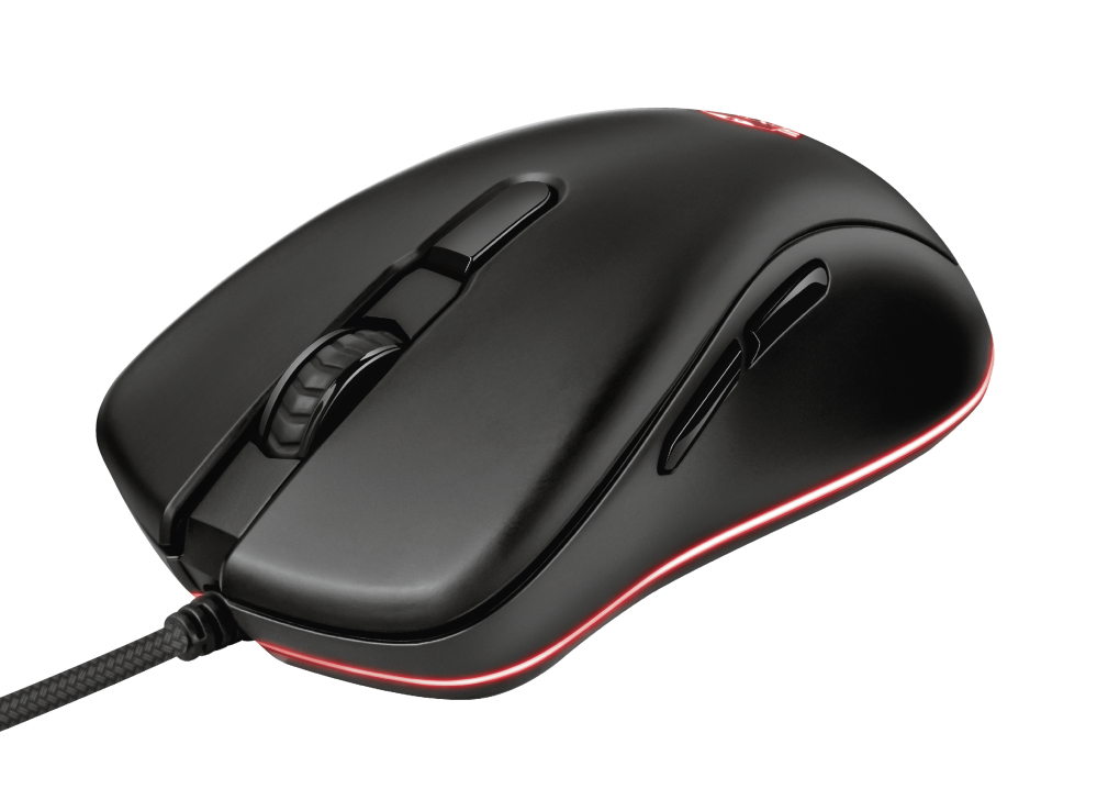 Mouse Gamer Trust Gxt 930 Jacx Alambrico Optico Usb 6400 Dpi Negro