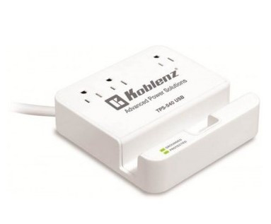 Estacion De Carga Para Tablet Koblenz Tps-540 Usb 3 Cont 3 Usb