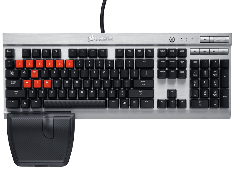 Teclado Gamer Orsair Vengeance, K60, Usb, Qwerty, Ch-9000004-Na