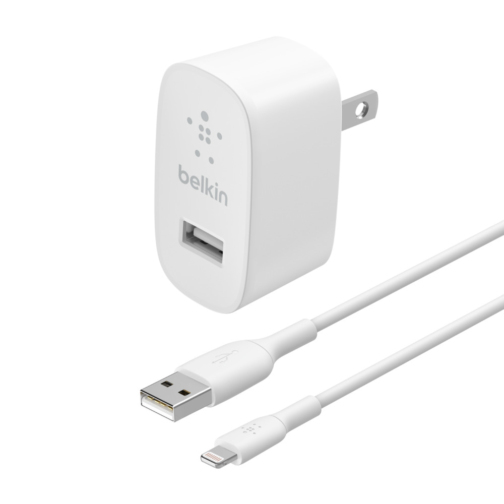 Cargador Belkin 12V Blanco Apple Wca002Dq1Mwh