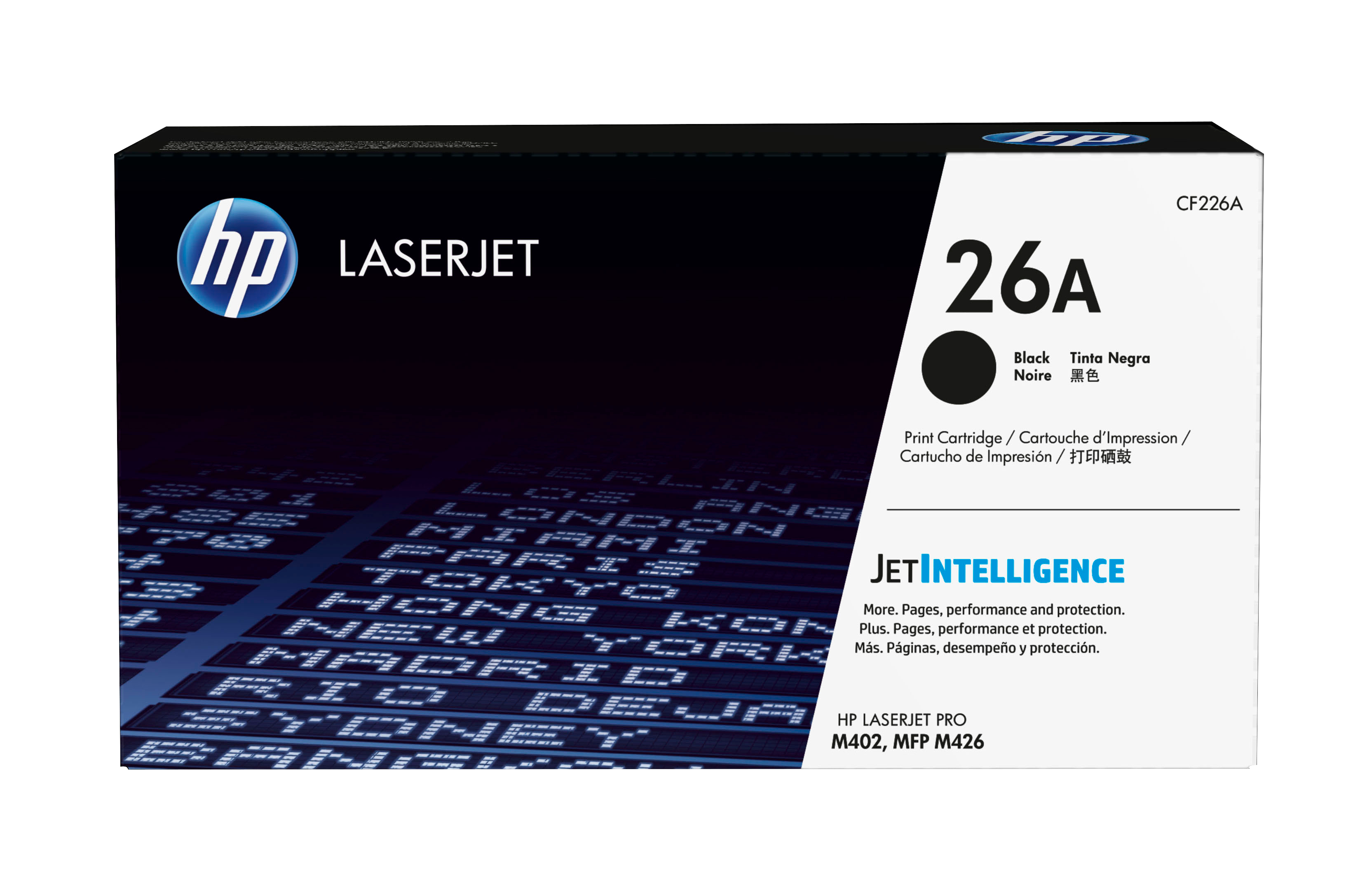 Toner Hp 26A Negro Para Laserjet Pro M402/M426 Cf226A