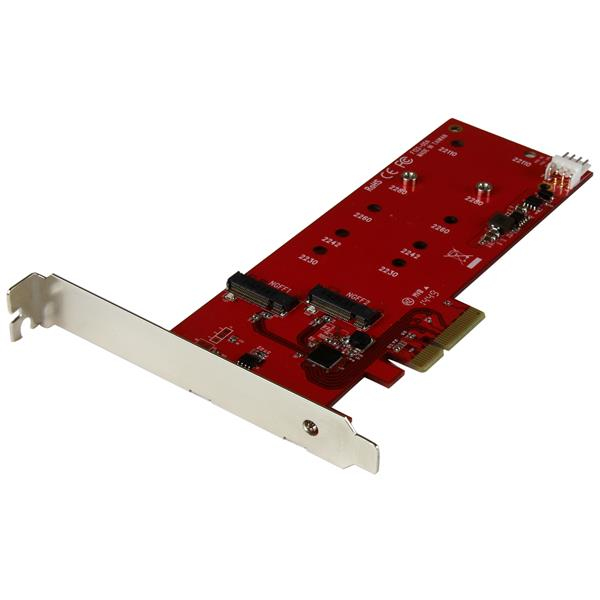 Startech Tarjeta M.2 Pci Exp. Para 2 Ssd 2 Puertos Sata Pex2M2