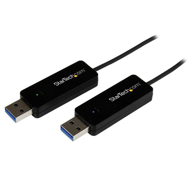 Cable Kvm Usb 3.0  Transferencia Archivos 2 Pc  Startech Svusb3Dsa