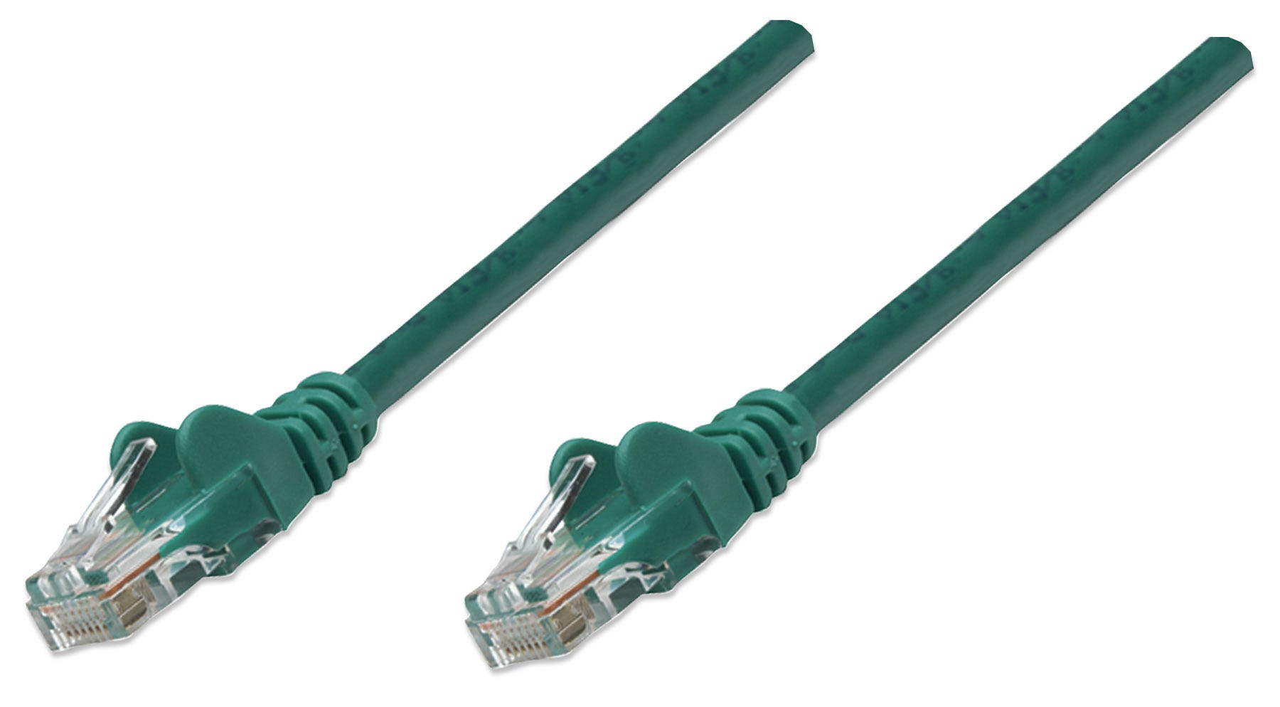 Cable De Parcheo Intellinet 1M Rj-45 Macho/Macho Color Verde