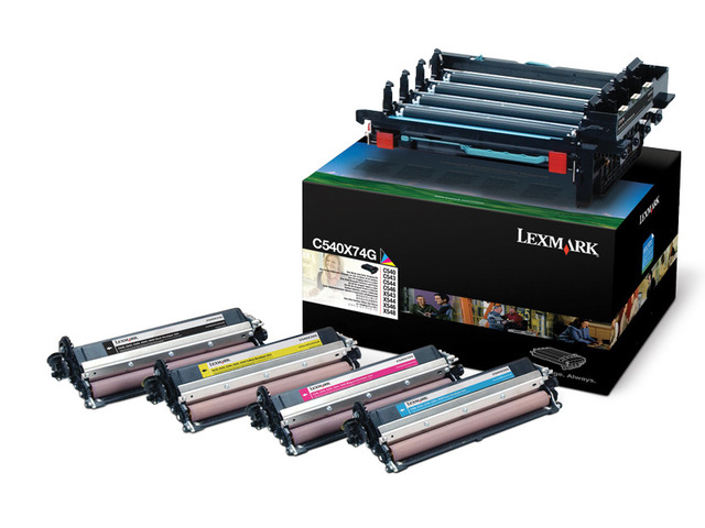 Kit Unidad Tambor Lexmark 4 Colores Y Negro 30K Pags C54X/X54X