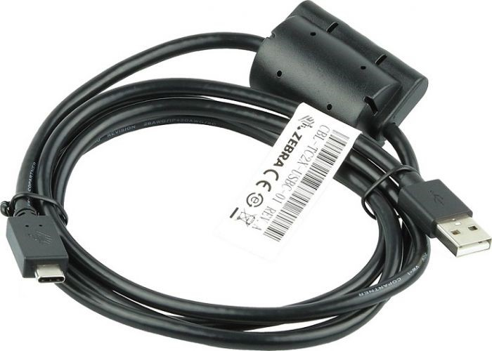 Cable Usb Zebra De Comunicacion/Carga Para Tc20/Tc25 Cbl-Tc2X-Usbc-01