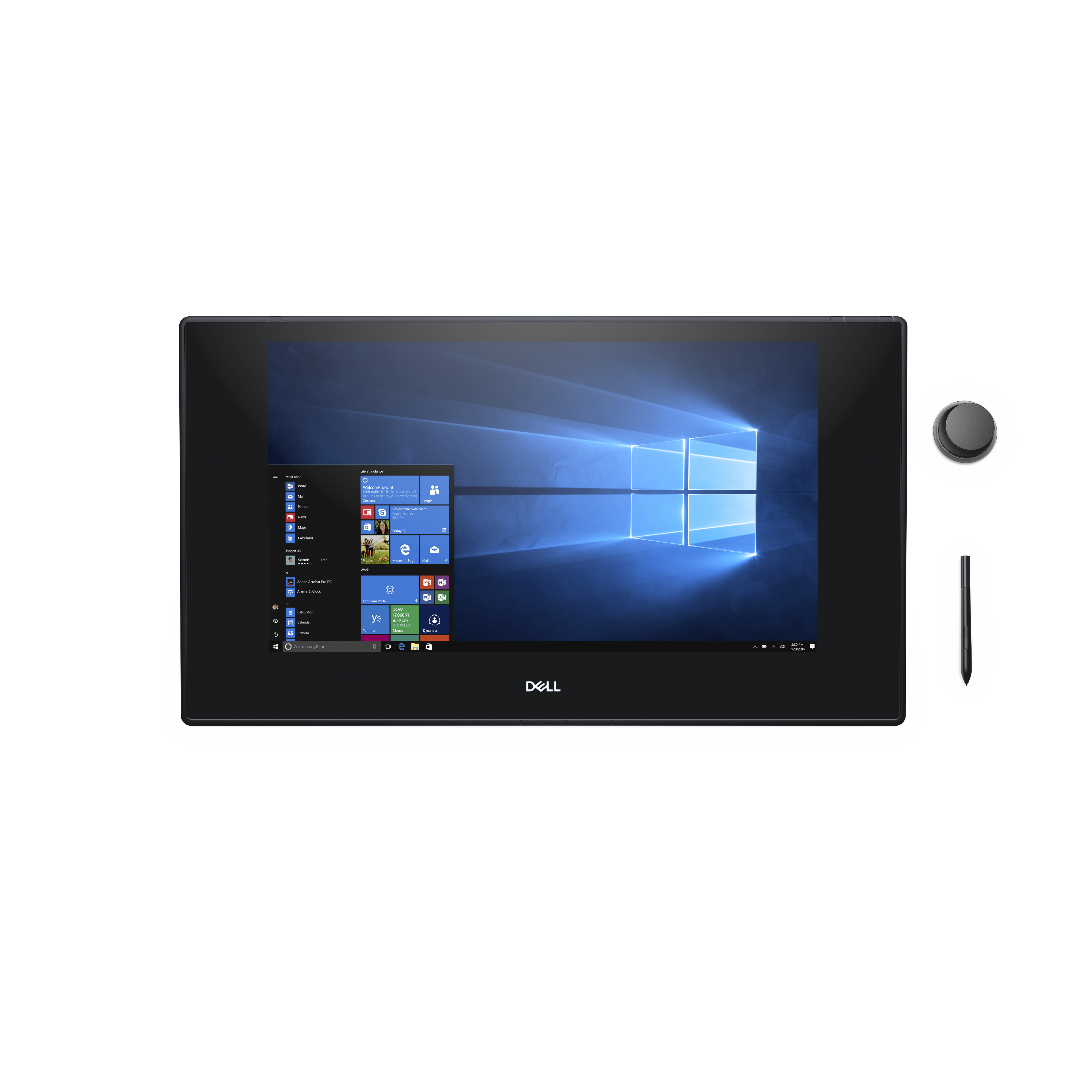 Tableta Grafica Dell Canvas 27'' 2560X1440 Mini-Hdmi Mini-Displayport