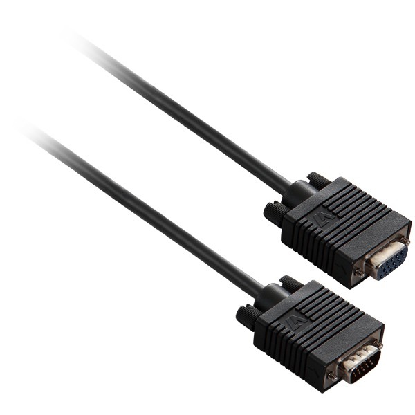 V7 Cable De Extension Vga 3M P. Monitor Macho-Hembra 800X600 Neg
