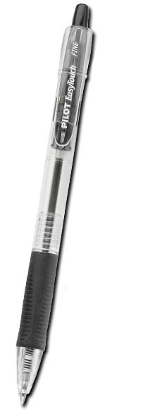 Boligrafo Pilot F Easy Touch Retractil Negro Paq C/12