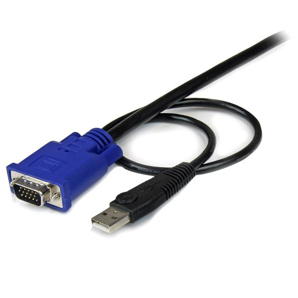 Cable Kvm 3M Ultradelgado 2En1 Vga Usb Hd15 Macho Startech Sveconus10