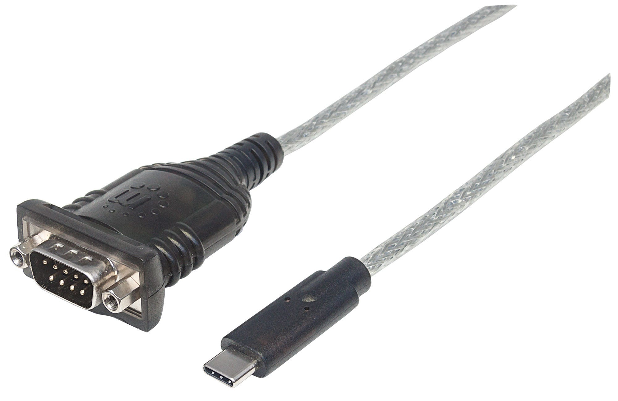 Cable Adaptador Manhattan Usb-C A Db9 Rs232 45Cm 151566