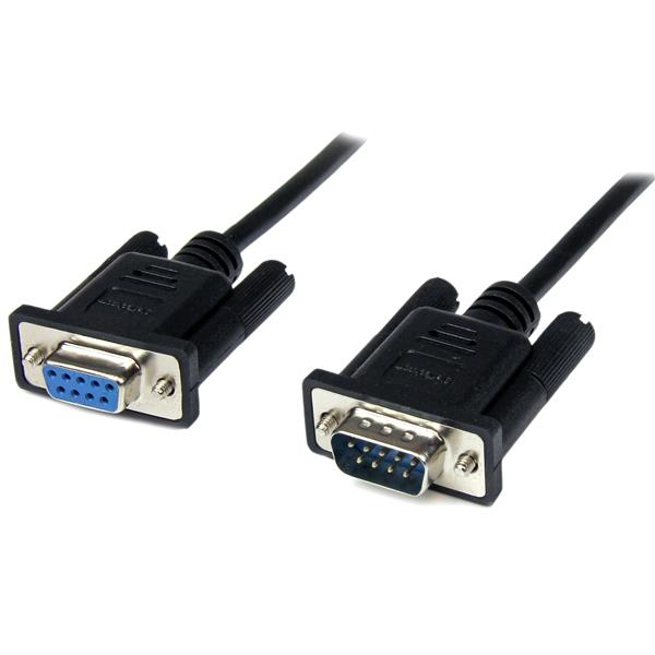 Cable 1Mt Modem Nulo Serial Db9 Hembra-Macho  Startech Scnm9Fm1Mbk