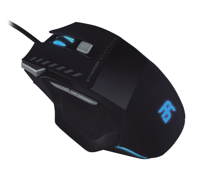 Mouse Alambrico Balamrush Etherion Usbled 3500Dpi 6Bot Negro Br-929714