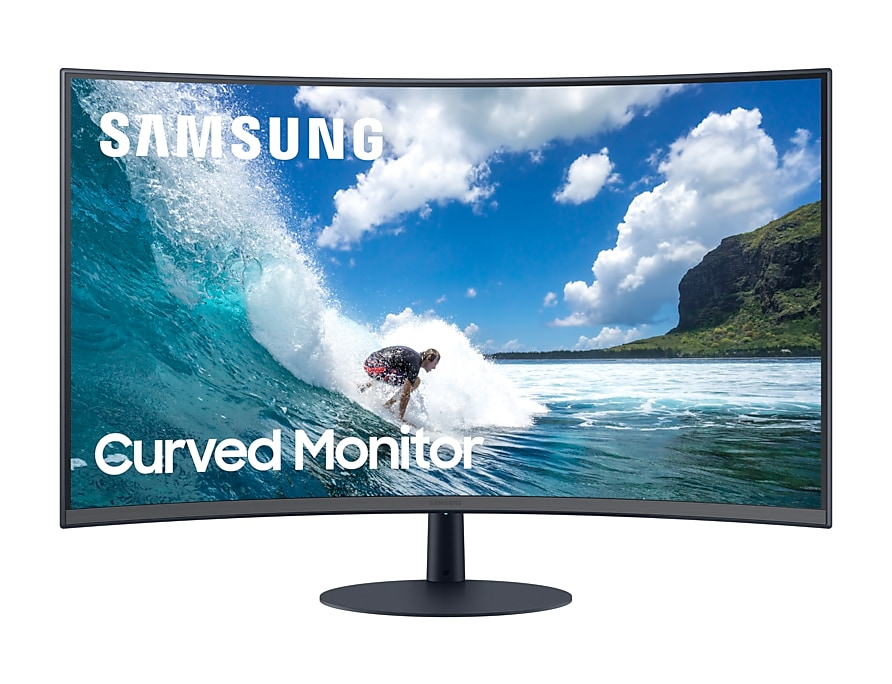 Monitor Samsung Curvo 27 Fhd Negro C/ Bocinas Fhd/Vga/Hdmi/Dp