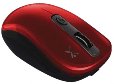 Mouse Optico Perfect Choice Pc-044802 Rojo 800/1200/1600 Dpi