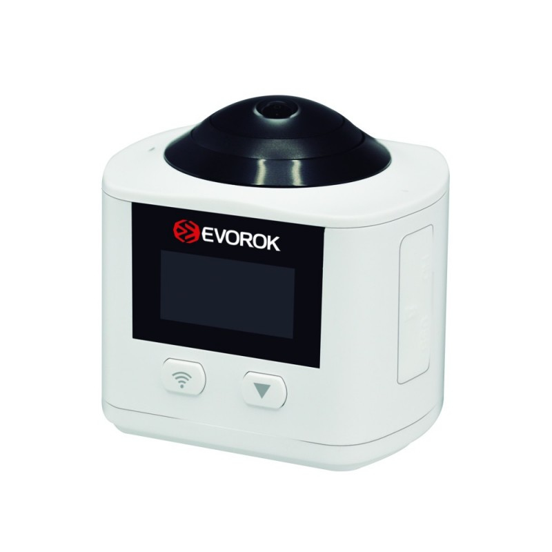 Camara Deportiva Evorok Ev-914031 Dome 360 Blanco 8Mp 25Pps
