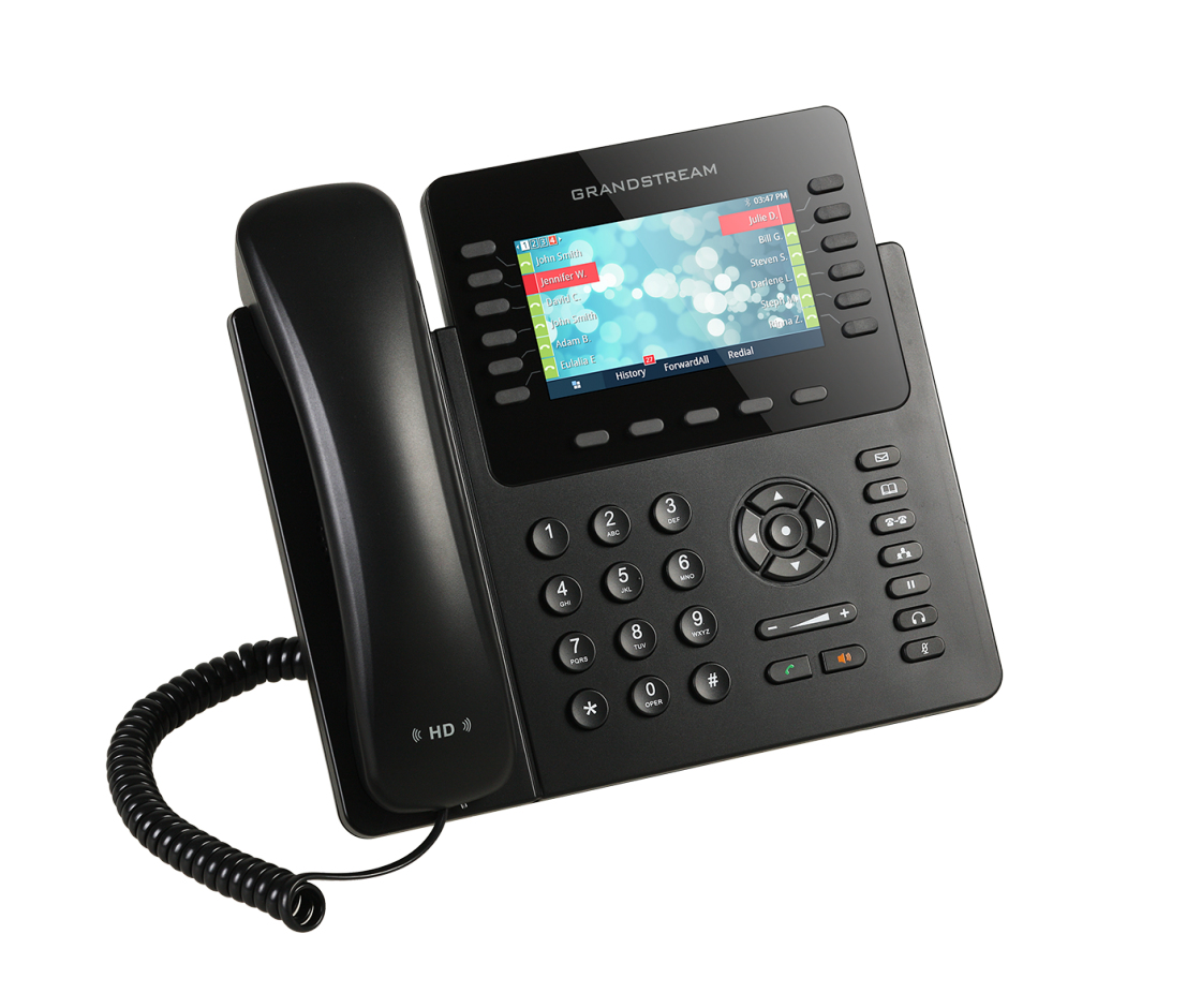 Telefono Ip Grandstream Gxp2170 12 Lineas Negro