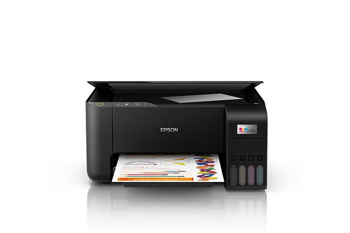 Impresora Multifuncional Epson Ecotank L3210 33Ppm Negro 15Ppm Color C11Cj68301