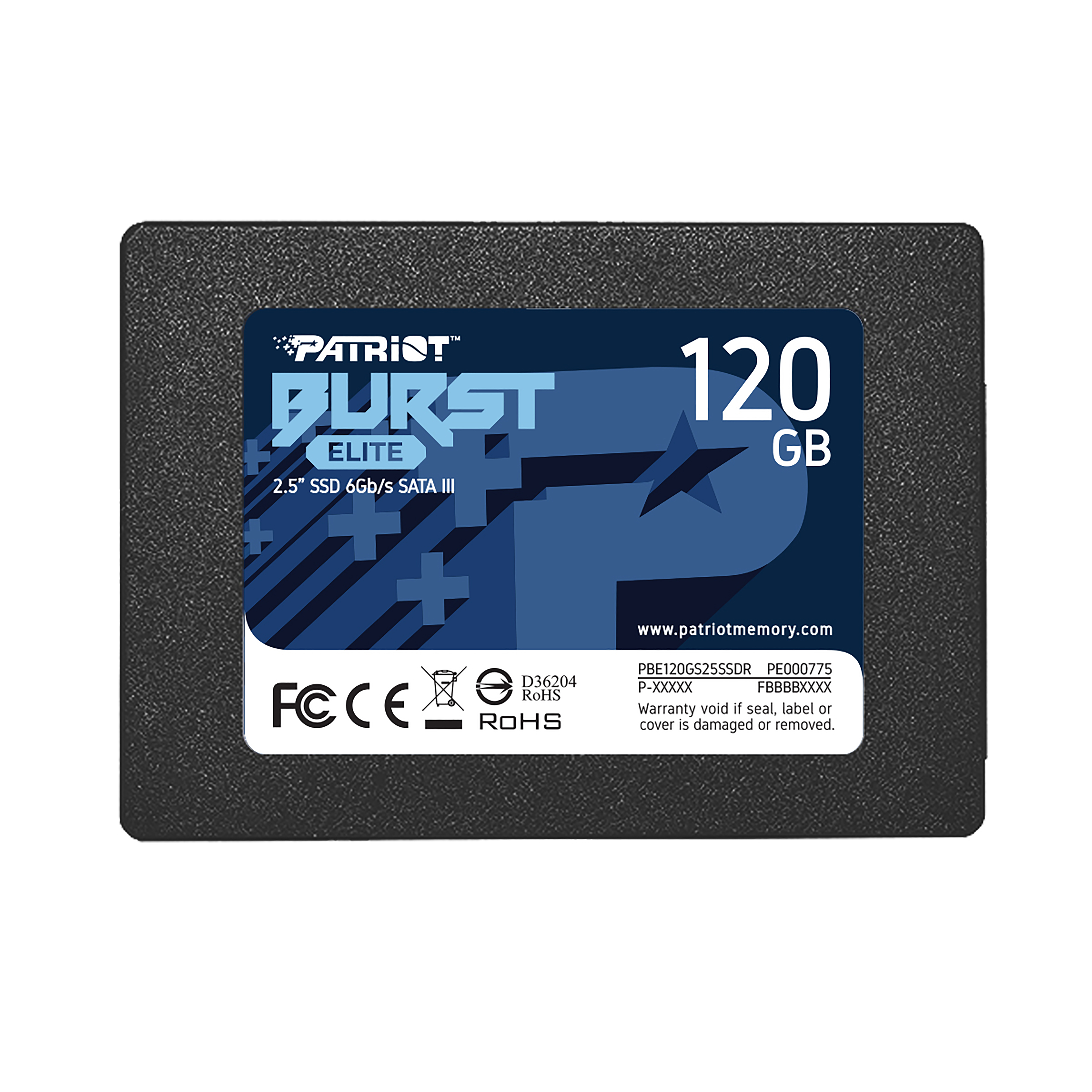 Ssd Patriot Burst Elite 120Gb 2.5" Sata Iii Pbe120Gs25Ssdr