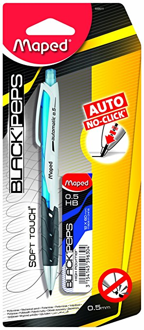 Lapicero Maped Auto 0.5 + Minas Caja Paq C/12 Blisters