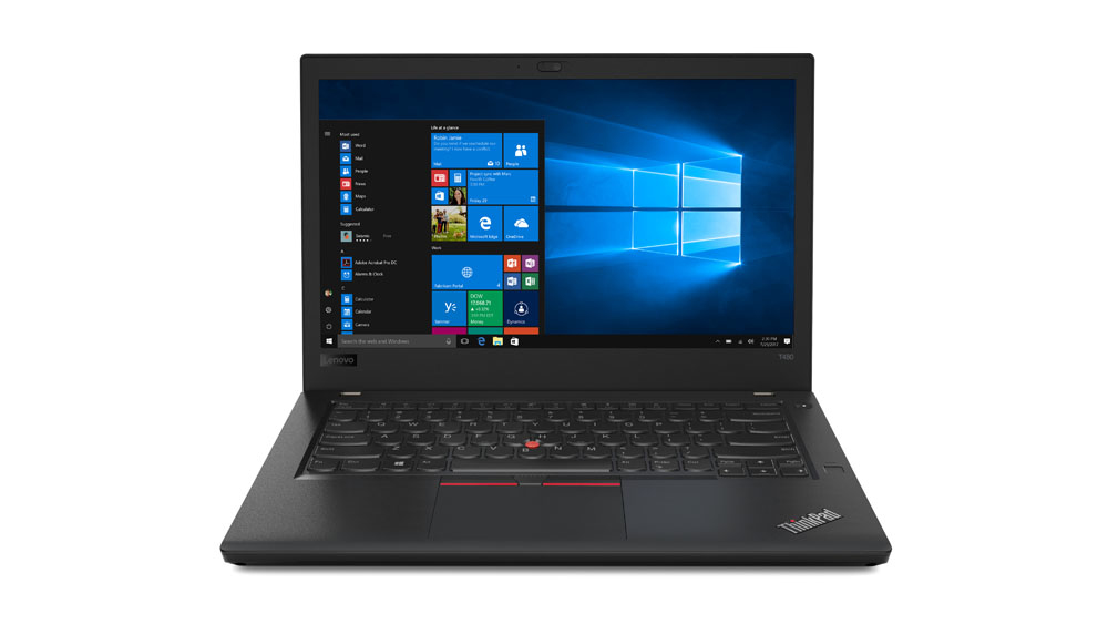 Laptop Lenovo Think T480 Core I7 8550U 8Gb 1Tb 14" W10P 20L6A01Mlm