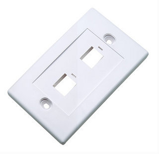 Tapa (Faceplate) 2 Perforacion Blanco 163293