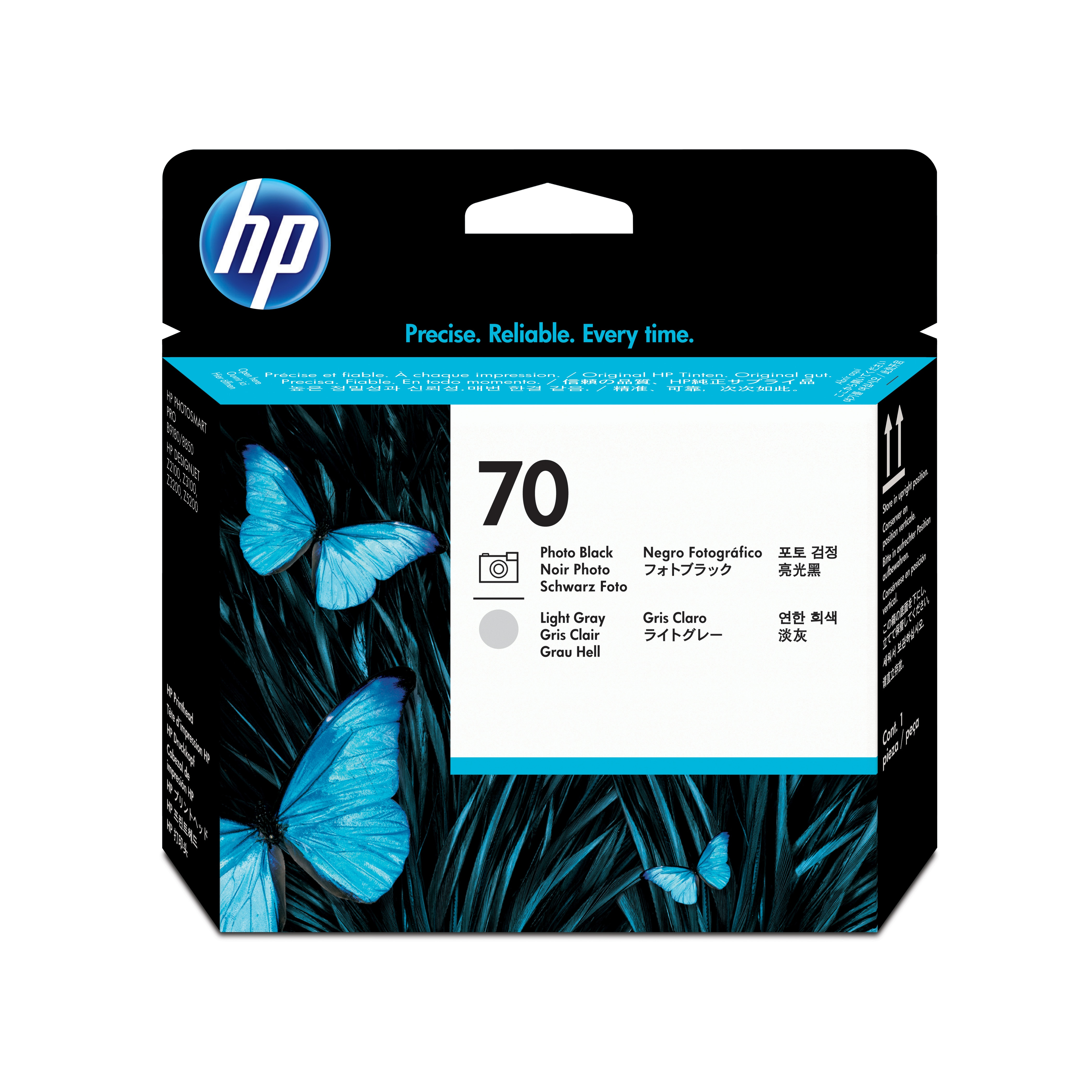 Cabezal Hp 70 Negro-Gris Claro Desinjet Z2100/Z3200/Z5200 C9407A