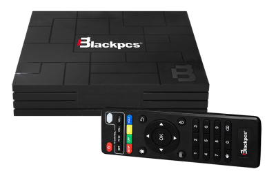 Tv Box Blackpcs 4K 2Gb Ram 16Gb Rom Wifi Quad Core Negro Eo40Bt-Bl