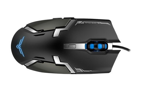 Naceb Technology Mouse Gamer Usb 6Bot 800,1200,2000,3200 Dpi Na-629