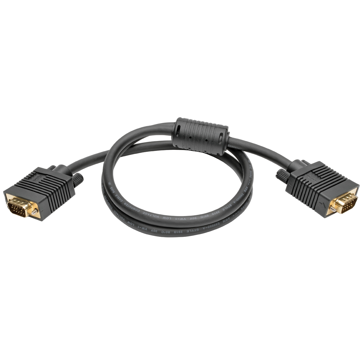 Cable Tripp Lite Vga Coaxial Hd15 Macho 90Cm Negro P502-003