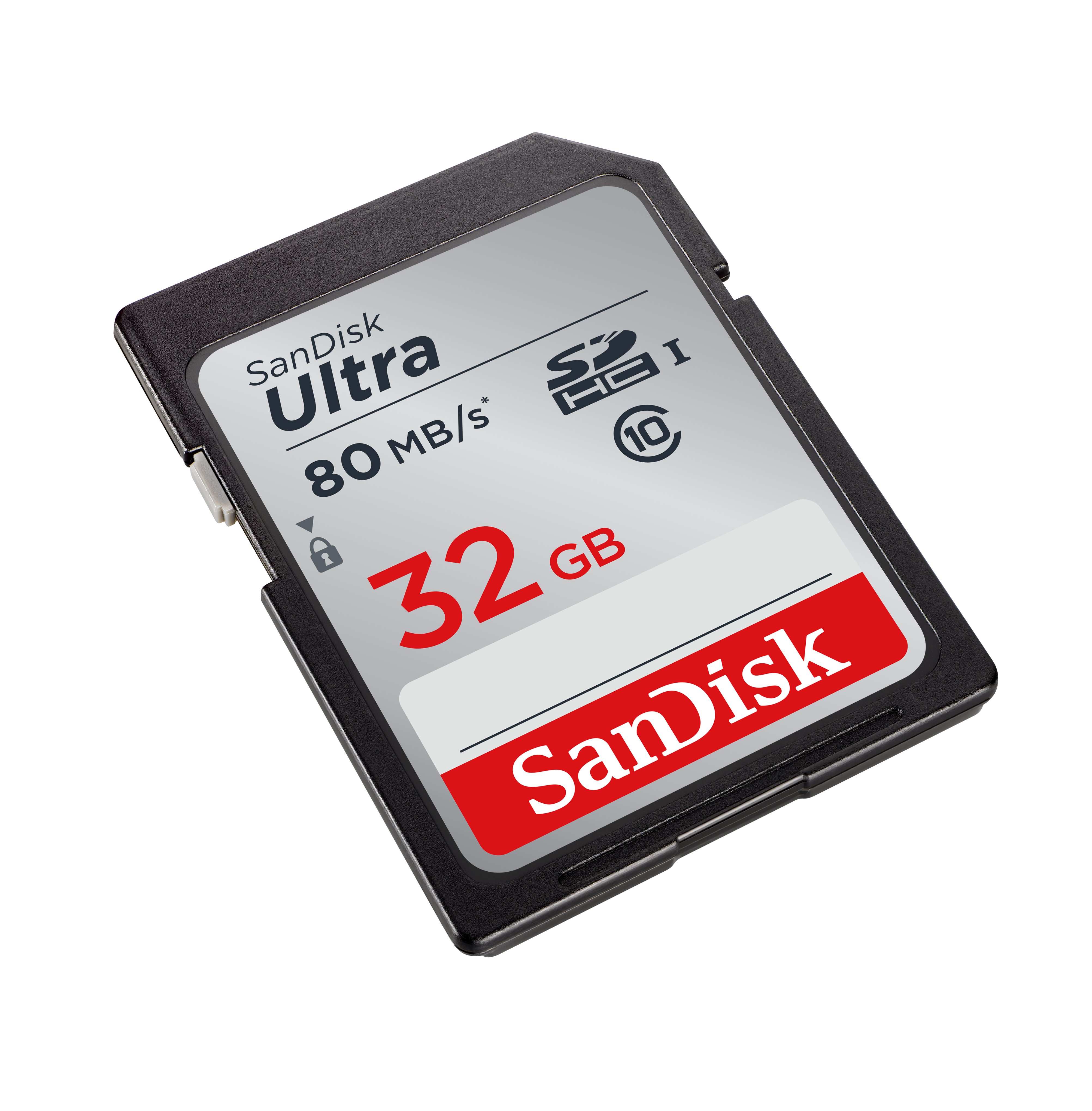 Memoria Sd Sandisk Ultra Sdhc 32Gb Cl10 (Sdsdunc-032G-Gn6In) 80Mb/S