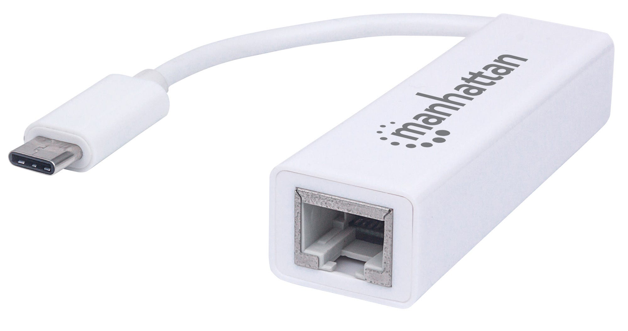 Adaptador Usb Tipo C A Rj45 Gigabit Manhattan 507585