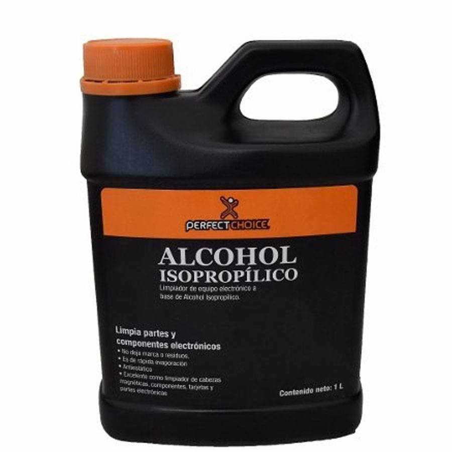 Alcohol Isopropilico Perfect Choice Antiestatico 1 Litro Pc-034094
