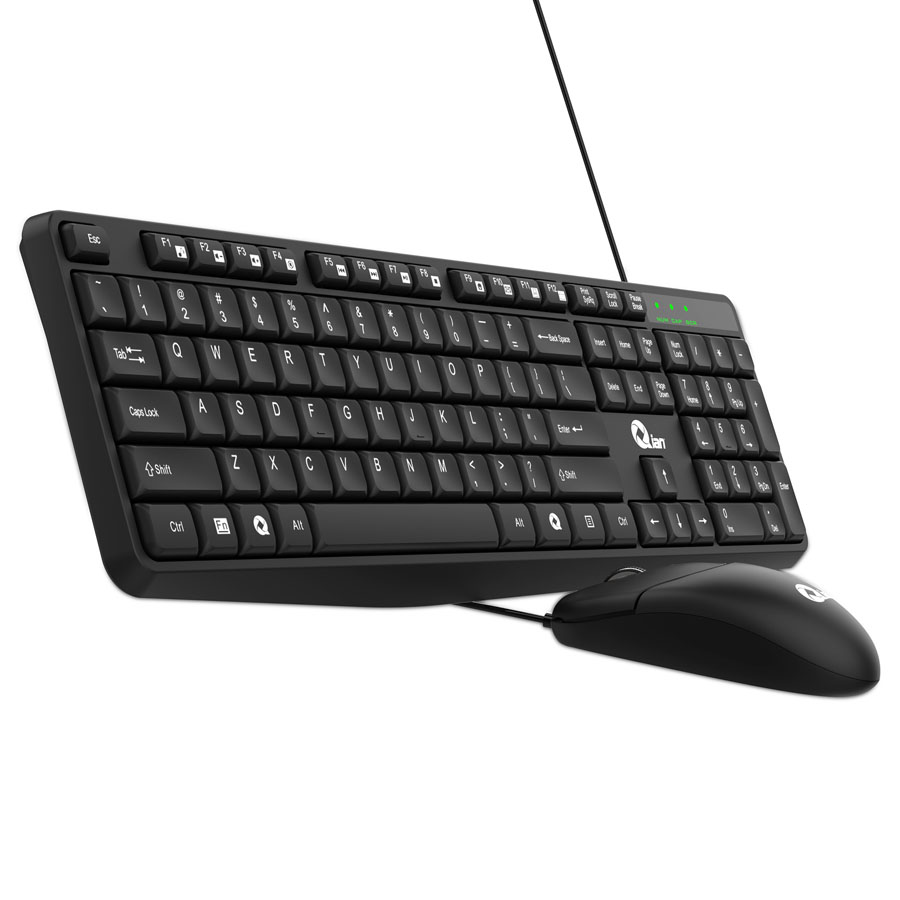 Kit De Teclado Y Mouse Alambrico Multimedia Qian Xie Qkx-20603