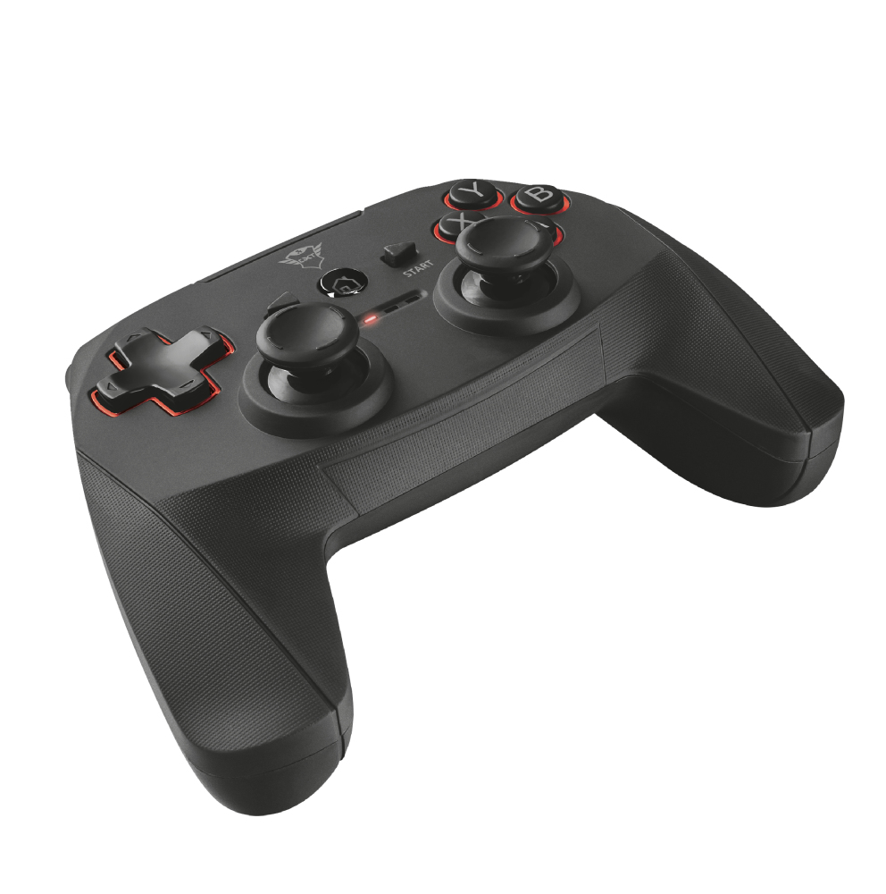 Gamepad Trust Gxt 545 Inalambrico Para Pc Y Ps3 Usb Negro
