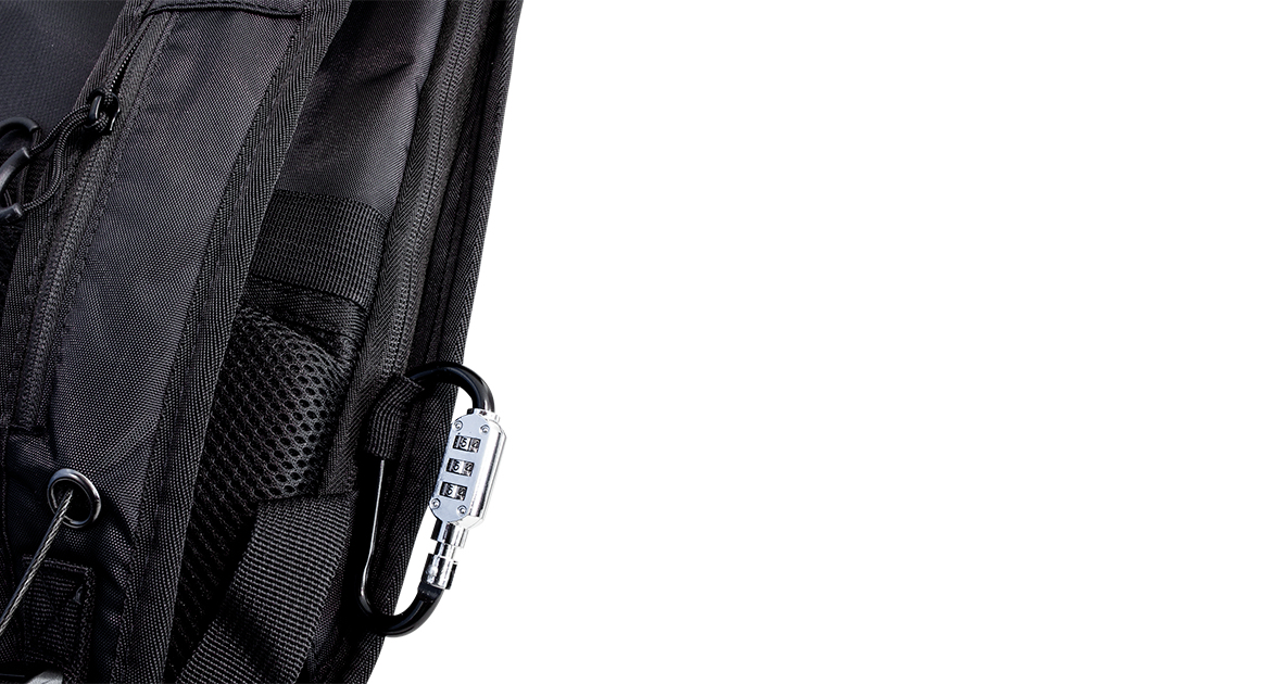 Mochila Gamer Game Factor Bpg600 15.6" Rigida Seguridad Candado Negra