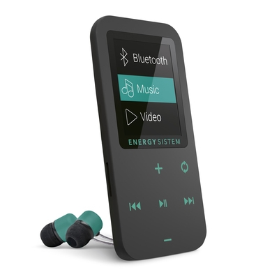 Reproductor Mp4 Energy Sistem Clip Bluetooth Touch Menta Ey-426461