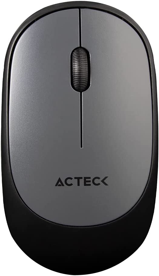 Mouse Optico Acteck Inalambrico Bluetooth Mm275W 1200Dpi Gris Ac-932660