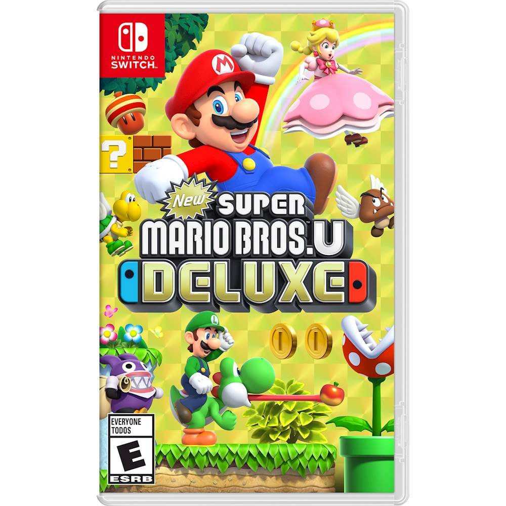 New Super Mario Bros U Deluxe Videojuego Para Consola Switch