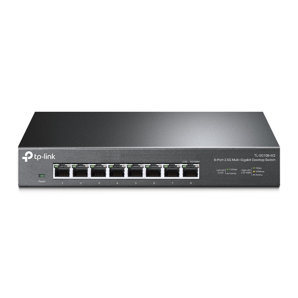 Switch No Administrable Tp-Link Tl-Sg108-M2 8 Puertos 100Mbps/ 2.5Gbps